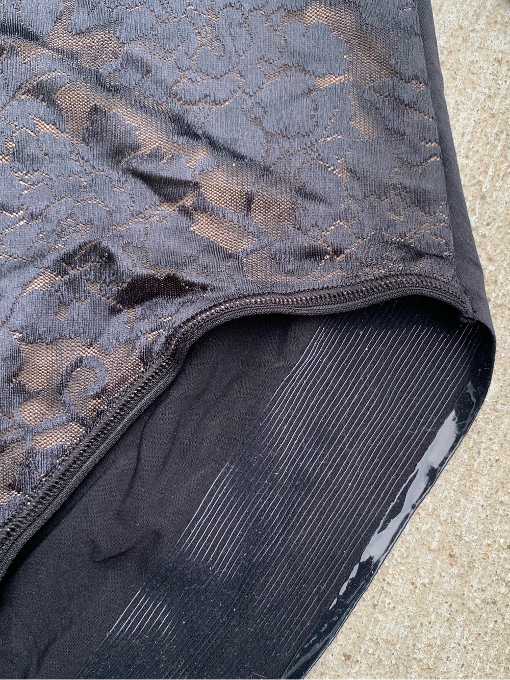 NWT Soma High-Waist Black Lace Briefs Underwear XL - Picture 2 of 5